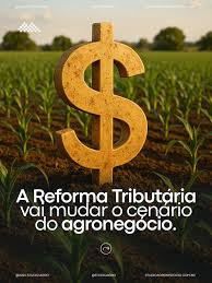 Pôster do curso Reforma Tributária no agronegócio